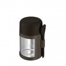 Zwilling Thermo Plus food container 0.60 L chocolate - stainless steel