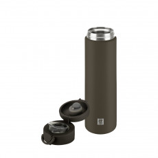 Zwilling Thermo Plus thermal bottle 0.50 L chocolate - stainless steel