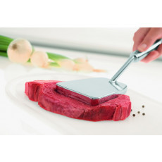 Rösle meat tenderizer with round handle - stainless steel