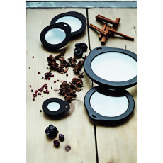 Rösle Freshness Lid made of Glass 12 cm with Silicone Rim