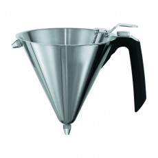 Rösle fondant funnel with internal scale and adjustable flow rate 19 cm