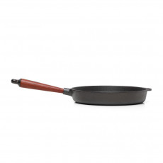 Skeppshult Traditional Servierpfanne 30 cm - Gusseisen mit Buchenholzgriff