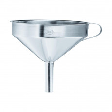 Rösle funnel with removable sieve insert - stainless steel