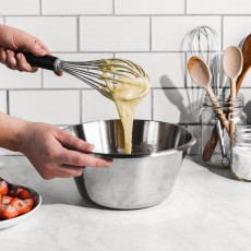 de Buyer GÖMA Universal Whisk 25 cm with Spring Steel Wires - Plastic Handle