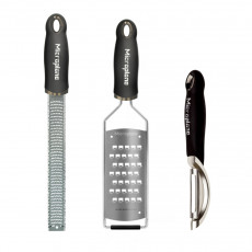 Microplane gourmet grater set with peeler