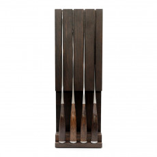 Güde Knife Block Synchros for 4 Knives Smoked Oak - Unstocked