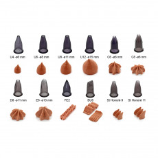 de Buyer Le Tube Nozzle Set 12-piece - Tritan