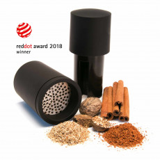 Microplane Specialty Nutmeg Grinder / Spice Grinder - black