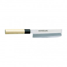 Global Bunmei Usuba 18 cm single-sided sharpened - Cromova 18 steel - Honoki wood handle