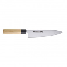 Global Bunmei Chef's Knife 20 cm - Cromova 18 Steel - Honokiholz Handle