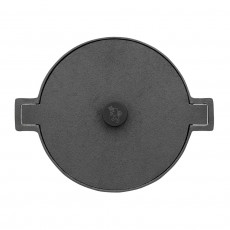 Skeppshult Noir Casserole Round 26 cm / 5 L - Cast Iron with Black Anodized Aluminum Knob