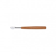 triangle Sense Measuring Spoon 2.5 ml - Stainless Steel - Plum Wood Handle