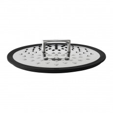 Rösle Silence Splatter Guard for 24 & 28 cm Diameter with Steam Release Elevations