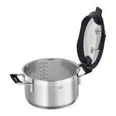 Rösle Silence PRO cooking pot 20 cm - stainless steel