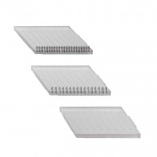 Rösle julienne slicer with 3 blades - stainless steel