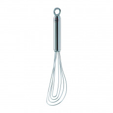 Rösle Plate Whisk 22 cm with Round Handle - Stainless Steel