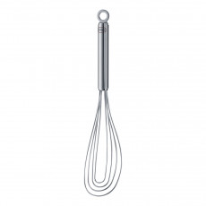 Rösle Plate Whisk 27 cm with Round Handle - Stainless Steel