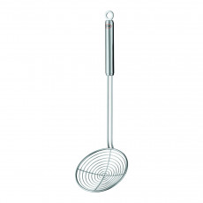 Rösle Straining Spoon 12 cm with Round Handle - Stainless Steel