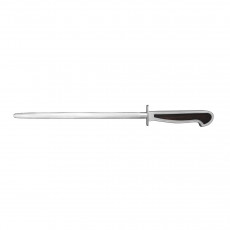 Güde Delta Sharpening Steel 26 cm - CVM Knife Steel - Handle Scales Grenadilla Wood