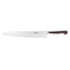 Güde Delta Bread Knife 26 cm - CVM Steel Blade - Grenadilla Wood Handle Scales
