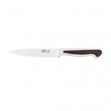 Güde Delta Tomato Knife 13 cm - CVM Steel Blade - Grenadilla Wood Handle Scales