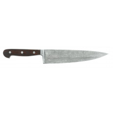 Güde Damascus Steel Chef's Knife 21 cm - Handle Scales Desert Ironwood