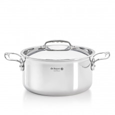 de Buyer Affinity 3-piece pot set - stainless steel multi-layer material