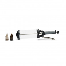 de Buyer Le Tube kitchen syringe with 2 nozzles & cookie press set