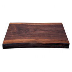 KAI cutting board in natural plank shape - walnut wood
