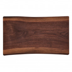 KAI cutting board in natural plank shape - walnut wood