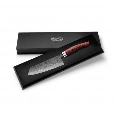 Nesmuk Exclusive C 90 Damascus Chef's Knife 14 cm - Micarta Red Handle