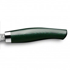 Nesmuk Exclusive C100 Damascus Chef's Knife 18 cm - Micarta Handle in Green