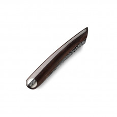 Nesmuk Exclusive Folder - 70 layers of wild Damascus steel - Grenadilla wood handle