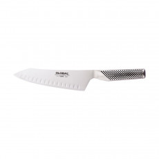 Global G-66 Chopping Knife 18 cm Granton Edge - Cromova 18 Steel