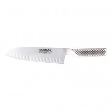 Global G-80 Santoku 18cm mit Kullen