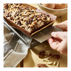 de Buyer Air-System Cake Pan 35x10.5 cm with Baking Separation Foil - Perforated Stainless Steel