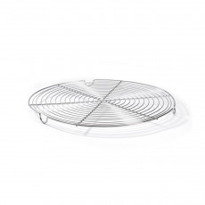 de Buyer round grate 32 cm with feet - stainless steel