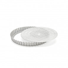 de Buyer Air-System Tart Pan 24 cm with Baking Separation Film - Perforated Stainless Steel