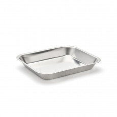 de Buyer meat platter 27x22 cm - stainless steel