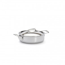 de Buyer Affinity Roasting Pot low 24 cm / 2.6 L - Stainless Steel Multilayer Material