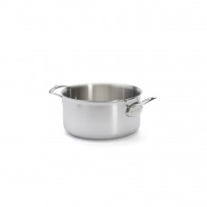 de Buyer Affinity Roasting Pot 24 cm / 5.4 L - Stainless Steel Multilayer Material