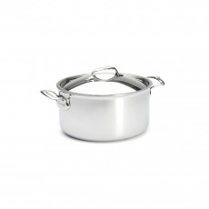 de Buyer Affinity Roasting Pot 28 cm / 9.2 L - Stainless Steel Multilayer Material