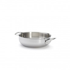 de Buyer Affinity Conical / Low Casserole 28 cm / 4.9 L - Stainless Steel Multilayer Material