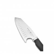 de Buyer FK 2 Asia Chef's Knife 15 cm Granton Edge - CVM Steel - Carbon Fiber Polymer Handle