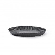 de Buyer fruit tart pan 28 cm - steel with non-stick coating