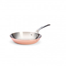de Buyer Prima Matera pan 24 cm - copper suitable for induction with stainless steel cast handle