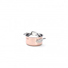 de Buyer Inocuivre Roasting Pot 16 cm / 1.8 L - Copper with Cast Stainless Steel Handles