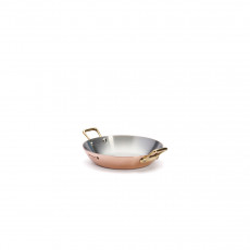 de Buyer Inocuivre Serving Pan 16 cm - Copper with Brass Handles