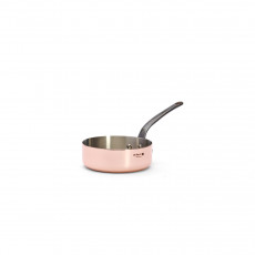 de Buyer Inocuivre Sauteuse straight 16 cm / 1.0 L - copper with cast iron handle