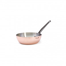 de Buyer Inocuivre Sauteuse conical 20 cm / 1.7 L - Copper with cast iron handle